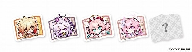 第1弾のコラボ限定ステッカー