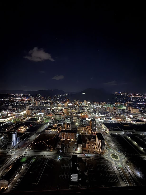 スカイデッキからの夜景