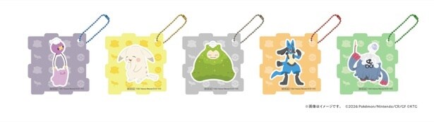 アクリルパズルキーホルダー 第2弾