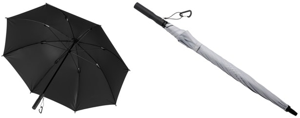 「スポーツパラソル 65DR (アイスグレー)」(3960円)