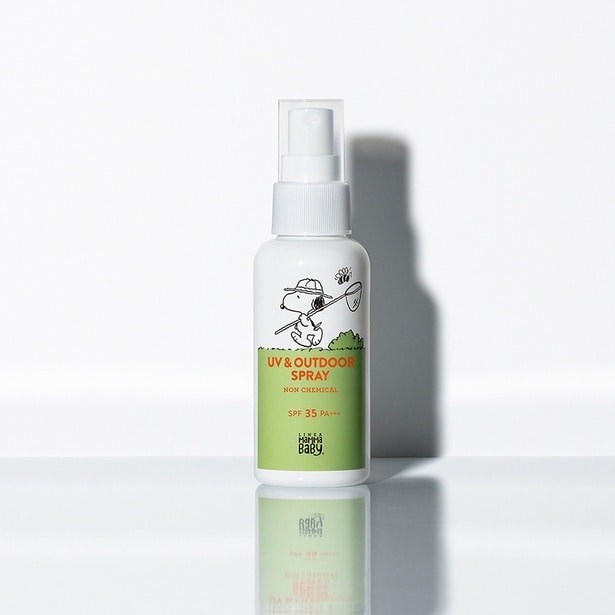 「SNOOPY UV & アウトドアスプレー　SPF35 / PA+++」(2200円)