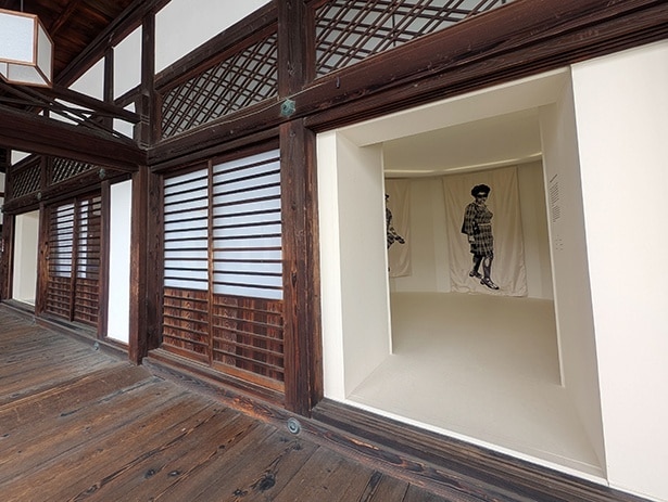 展示空間と作品のコラボレーションも見どころ