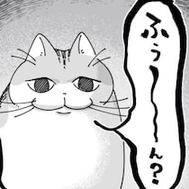 【ネコ漫画】飼い主のくしゃみに反応する愛猫!?鳴き声を聞いて文句を言われてると感じる飼い主