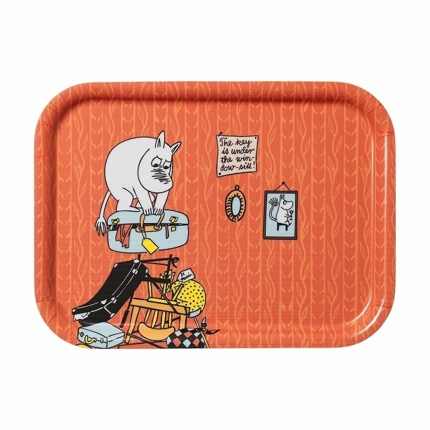 「ムーミン ホリデーラッシュ 2026  トレイ 27×20cm」(3850円)