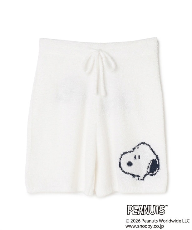 「もちふわsleepソフトエアニットショートパンツルームウェア(オフホワイト)」(4950円)