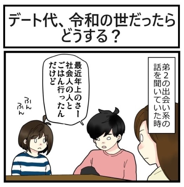 デート代、令和の世だったらどうする?1