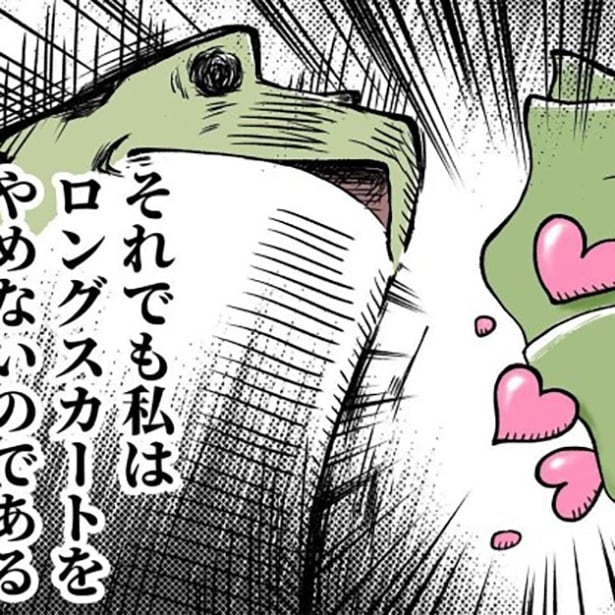  それでも私はロングスカートを履く