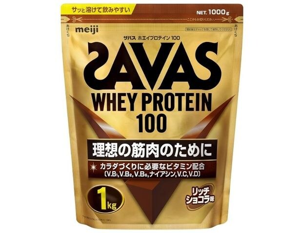 毎日のトレーニングをもっと効率的に!美味しさも栄養も妥協しない!トレーニング後のご褒美にもぴったりなリッチショコラ味。【明治】ザバス(SAVAS)ホエイプロテイン100がAmazon限定で販売中!