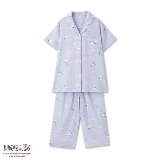 「レディース パジャマ(サックス)」(2420円)