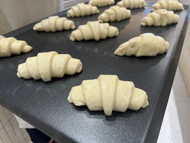 パンは店内で焼き上げる