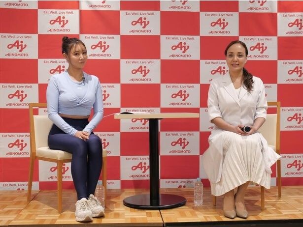 左から、Yumicoさん、石原新菜さん