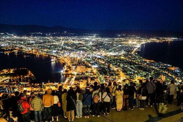 【写真】函館の美しい夜景