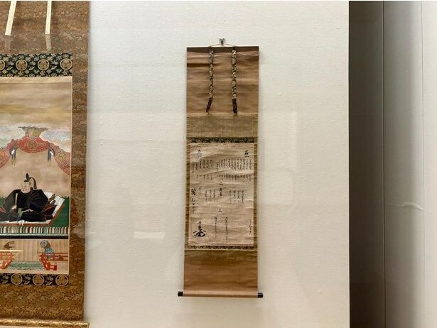 小牧陣立書 1584年(天正12年) 愛知・徳川美術館蔵(通期展示、名古屋展限定公開)。秀吉と家康が生涯で唯一直接対峙した「小牧・長久手の戦い」で、羽柴軍の編成を描いた配置図