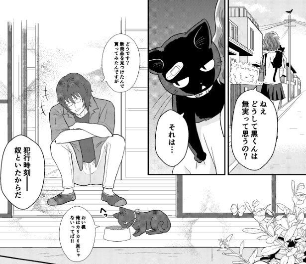 黒猫は彼の無実を証明したかった！