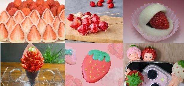 【写真】「札幌ストロベリーフェスティバル 2026」で出合える、いちごスイーツとグッズの数々