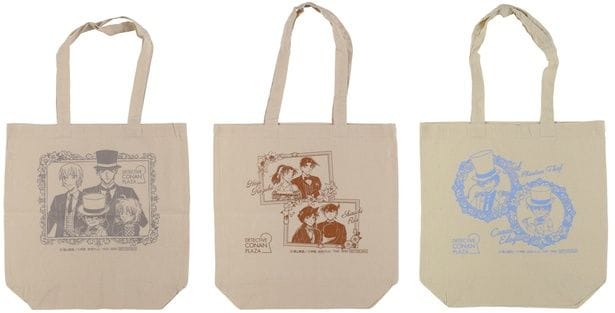 5500円以上購入で1点プレゼントされる「オリジナルトートバッグ」。3種類のデザインから好きな柄を選べる