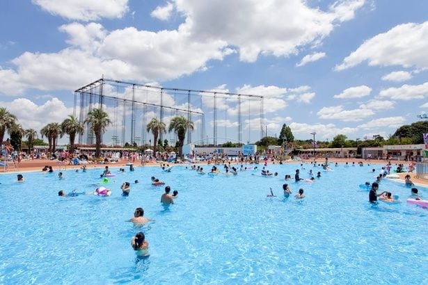 泳ぎを存分に楽しめる広々とした「スイミングプール」