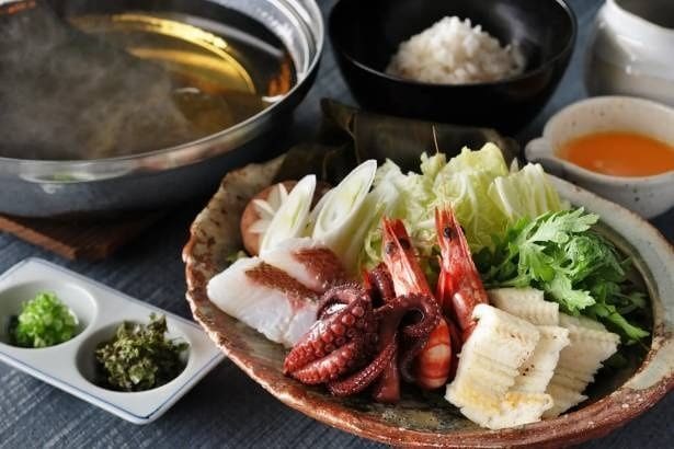台の物「水軍鍋」