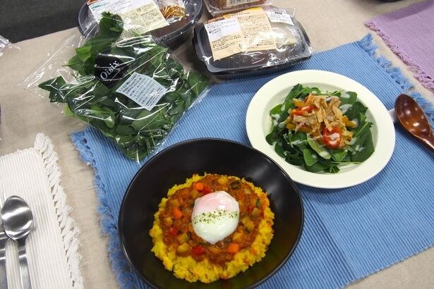 累計販売食数が300万食突破の「デリOisix」。温めるだけで完成する手軽さが魅力