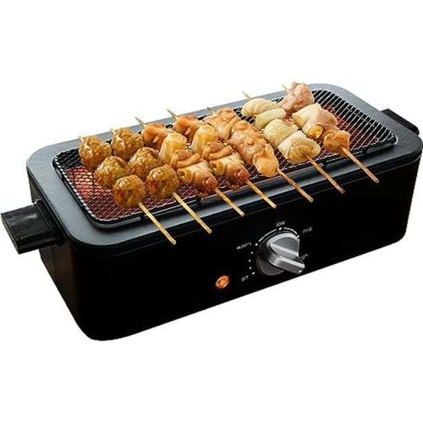 自宅で居酒屋気分を味わおう!焼きたての美味しさを手軽に【山善】の焼き鳥焼き器がAmazonに登場中‼