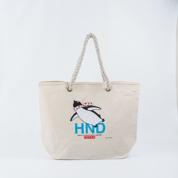 「ロープハンドルトートバック(天空ペンギン)」(3980円)