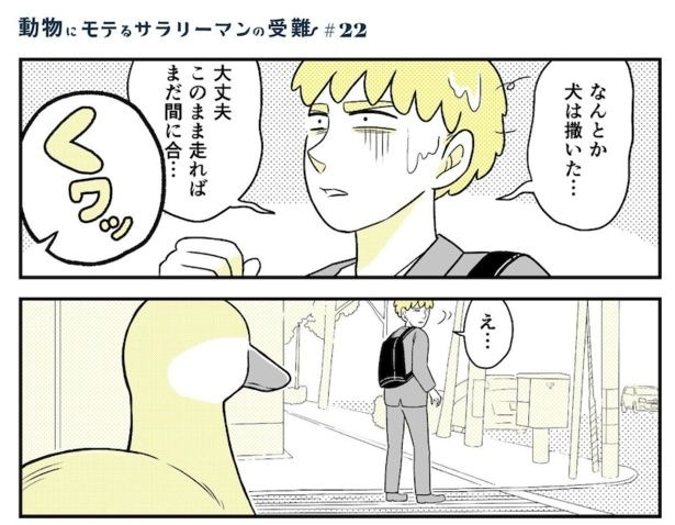 動物にモテるサラリーマンの受難(43)