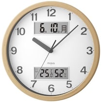 毎日を快適に！温度・湿度・日付もわかる【マグ】の多機能掛け時計がAmazonで販売中！
