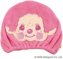 カラフルな「モンチッチ」がかわいい！お風呂上がりに使える吸水速乾タオルキャップとヘアターバンが3色展開で新発売