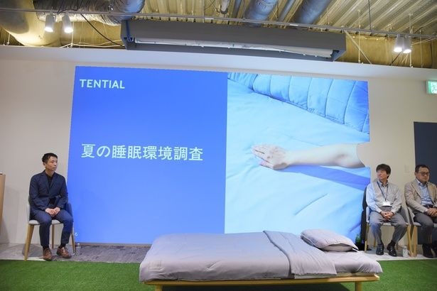 20〜60代の男女400名を対象に行われた“夏の睡眠環境に関する実態調査”の結果を発表