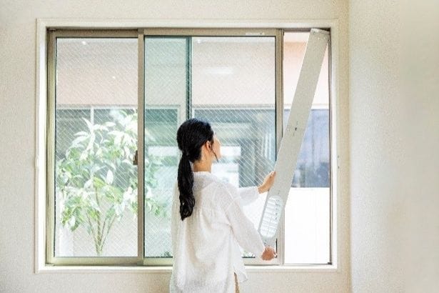 【写真】壁の穴あけや配管工事が不要