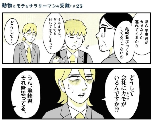 動物にモテるサラリーマンの受難(56)