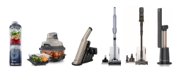 シャークニンジャ製品の数々