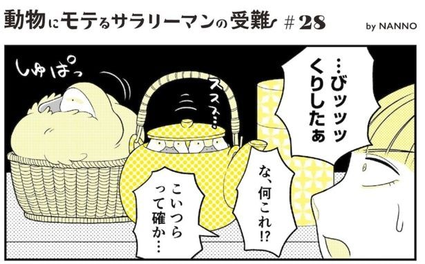 動物にモテるサラリーマンの受難(64)