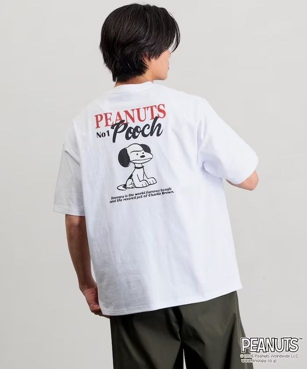 スヌーピーファン必見！「FREAK'S STORE」の別注Tシャツはゆるめのシルエットで抜け感の演出に最適！