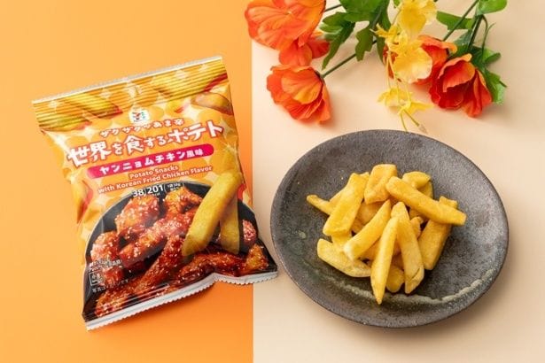 セブンプレミアム 世界を食するポテト ヤンニョムチキン風味