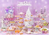 サンリオの人気キャラ「クロミ」とコラボしたデザートブッフェ「KUROMI Summer Sweets Party Dessert Buffet」が全国5都市で開催