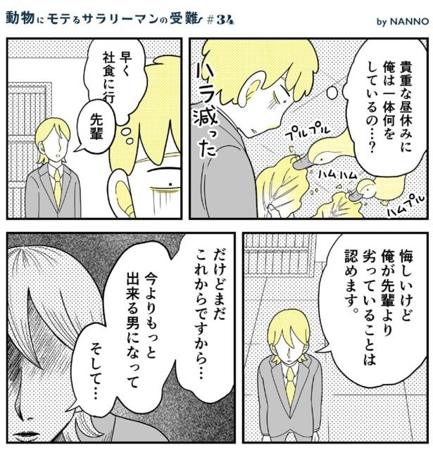 動物にモテるサラリーマンの受難(91)