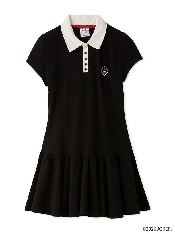 「ポロカットミニワンピース(ブラック)」(1万5950円)