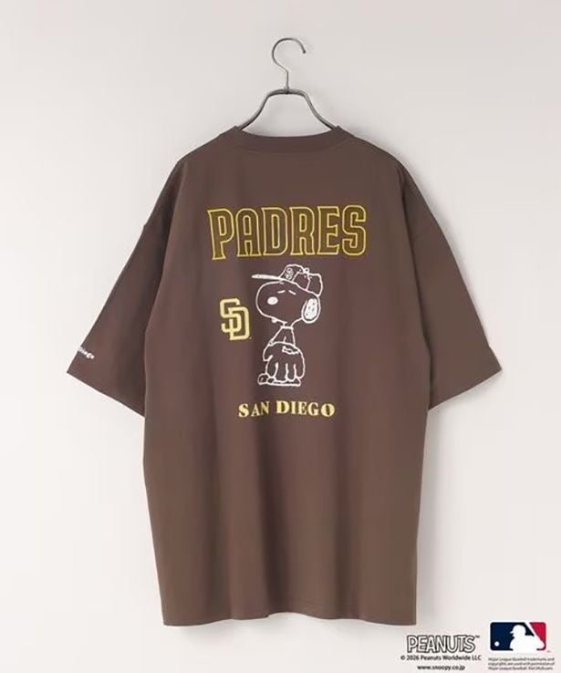 「MLB*PEANUTS TSS(パドレス)」(5500円)