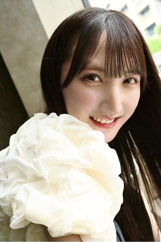 【写真】今年AKB48の中で運勢が1位だった長友彩海さんが1st写真集『予定外の瞳』の舞台裏を語る