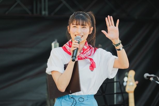 MCを務めた大島璃乃さん