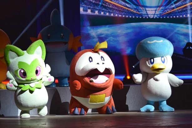 「ポケットモンスター スカーレット・バイオレット」に登場するニャオハ、ホゲータ、クワッス