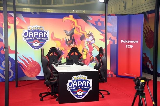 「ポケモンジャパンチャンピオンシップス2026」の対戦エリア