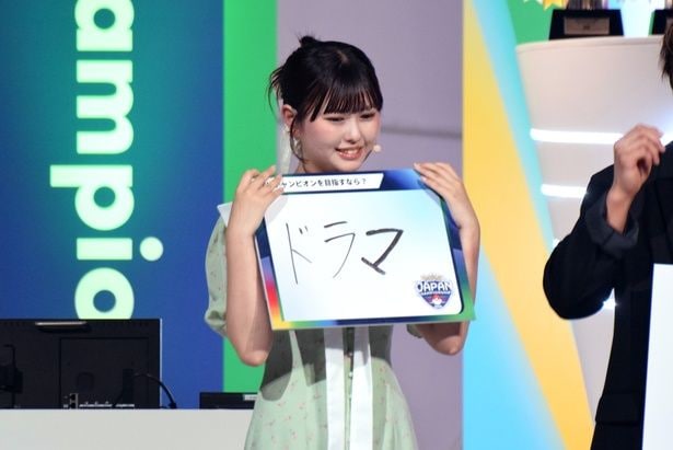 「JC・JK流行語大賞2025」ヒト部門1位などを獲得した長浜広奈さん
