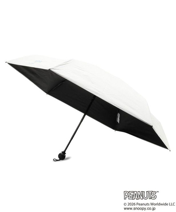 「スヌーピー 折りたたみ傘【のびる手元】(ホワイト)」(4479円)