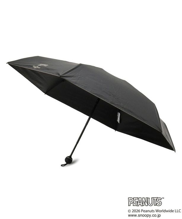 「スヌーピー 折りたたみ傘【のびる手元】(ブラック)」(4479円)