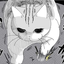 【ネコ漫画】飼い主の椅子でツメ研ぎする愛猫!?その姿に「まさに爪研ぎ職人」などの共感コメント多数