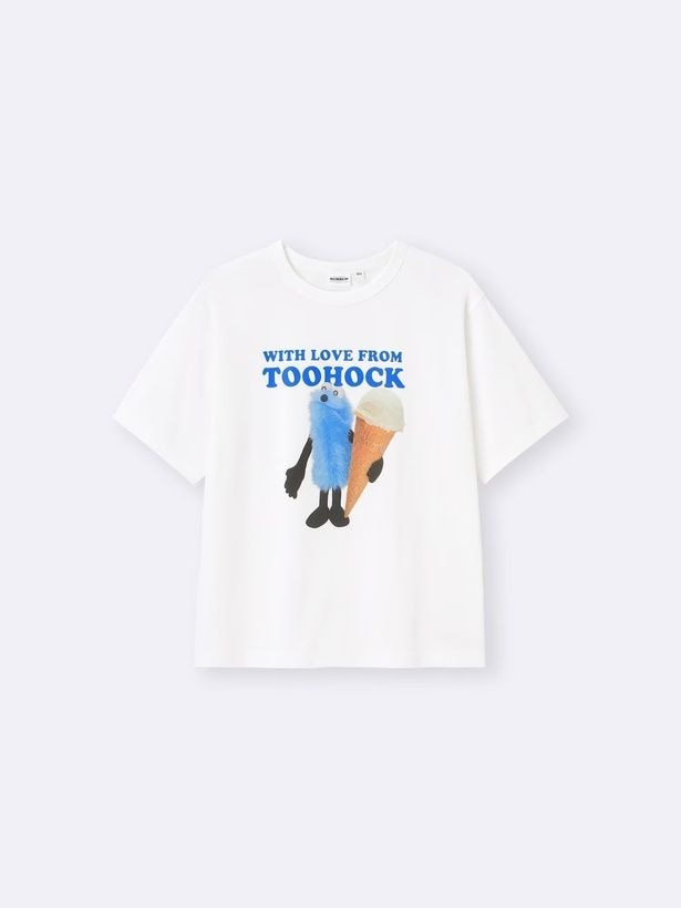 「グラフィックT パペットスンスン(ホワイト)」(1490円)