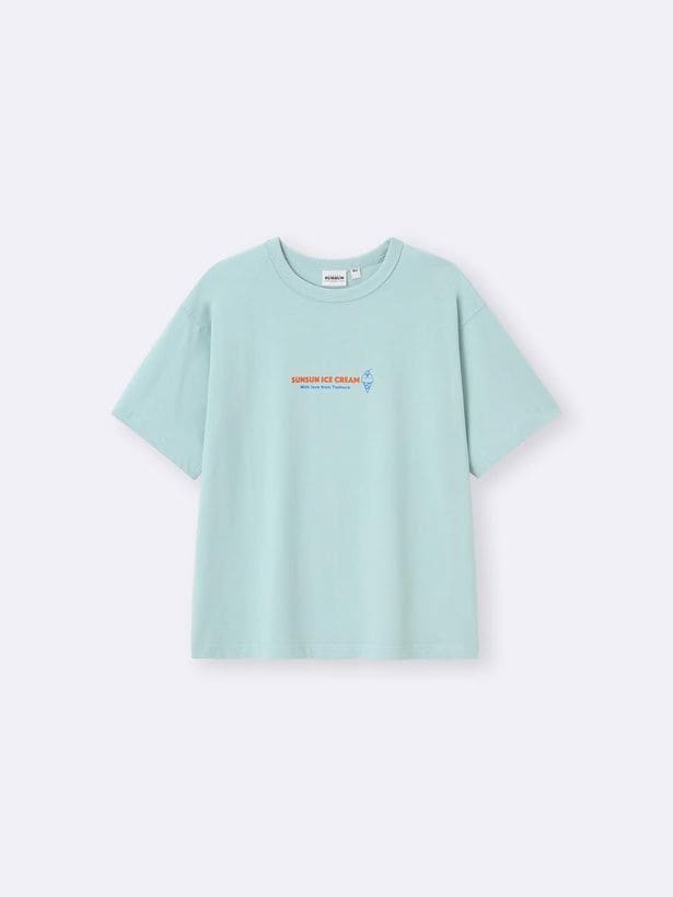 「グラフィックT パペットスンスン(ライトブルー)」(1490円)