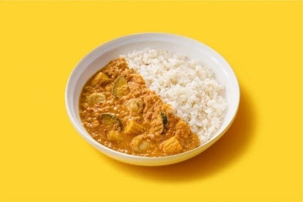 「地中海風帆立のブイヤベースカレー」
